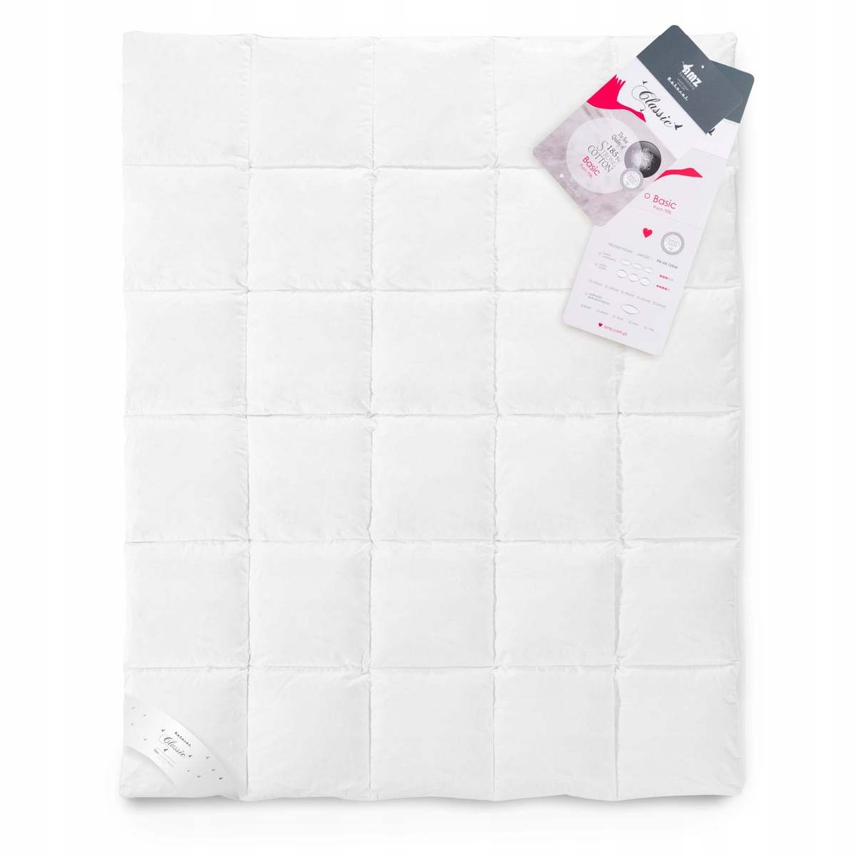 

Kołdra 200x200 Natural Classic Basic Biel