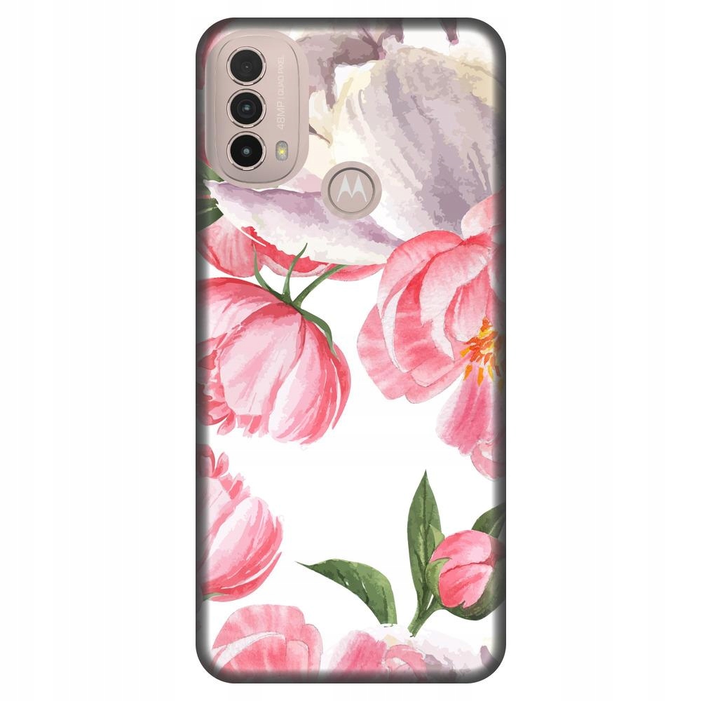 

Etui do Motorola Moto E30 E40 Floral kwiaty