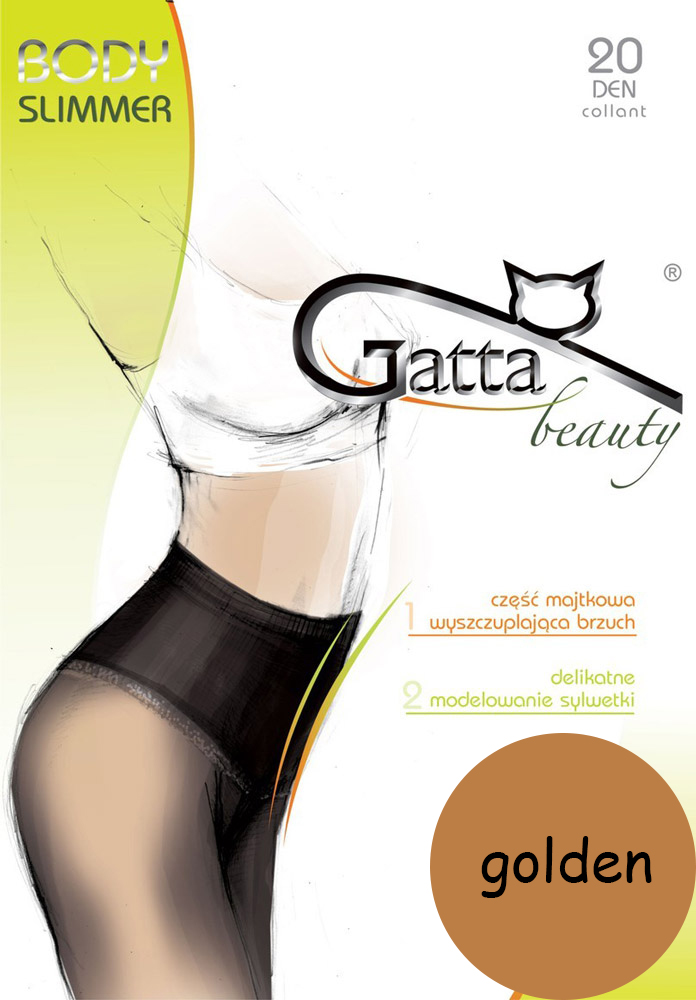

Wyszczuplające gatta Slimmer 20 den golden 4 L