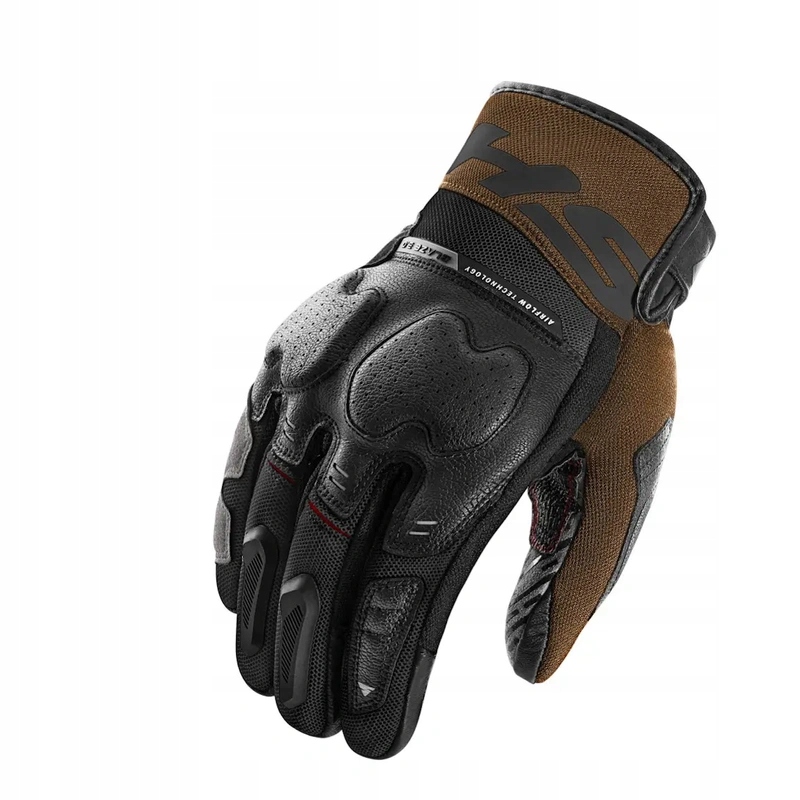 Krátké motocyklové rukavice Shima Blaze 3.0 Brown, černá a hnědá Bonus