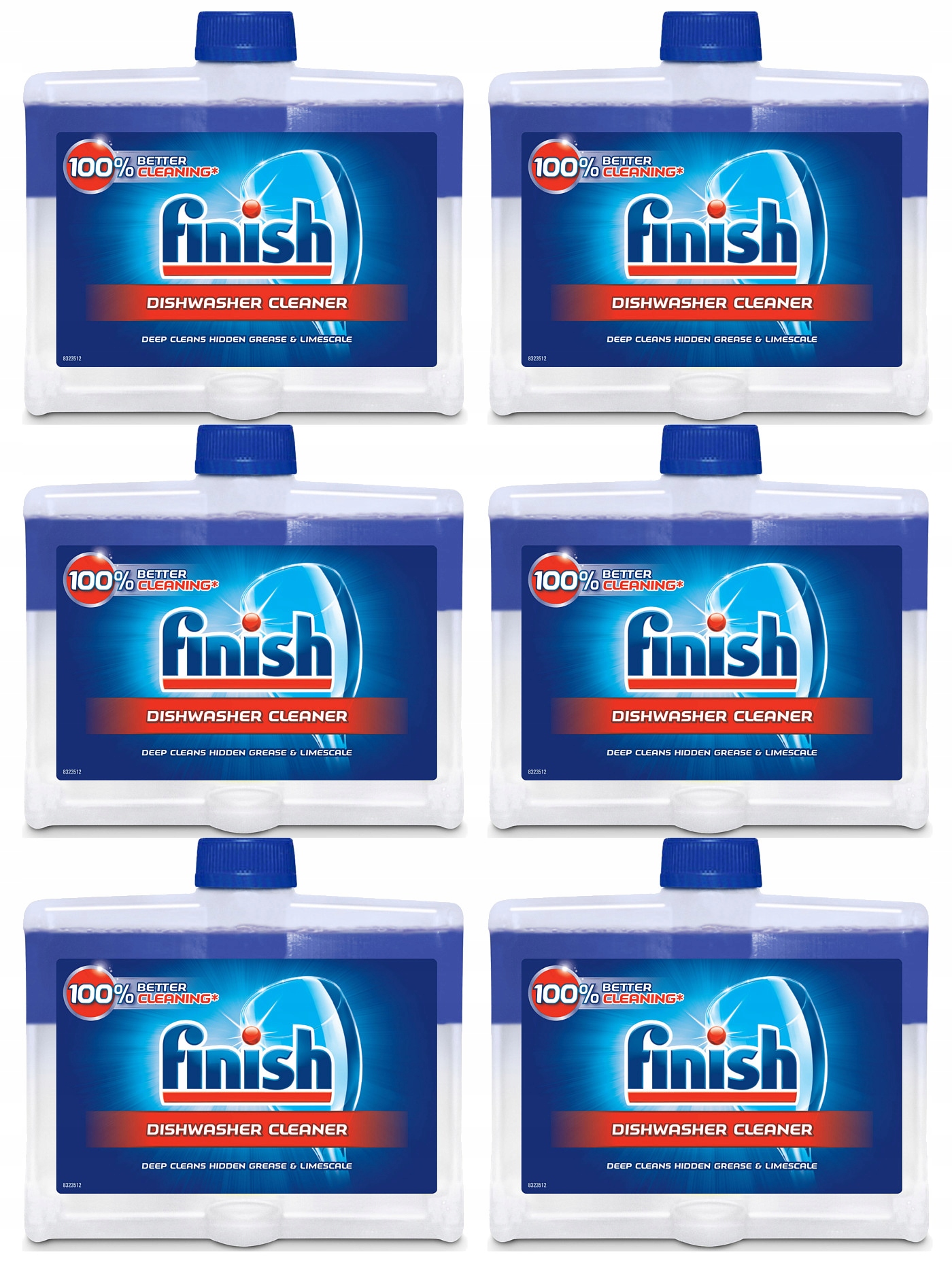 

Finish zestaw czyścik zmywarki Regular 250ml x 6