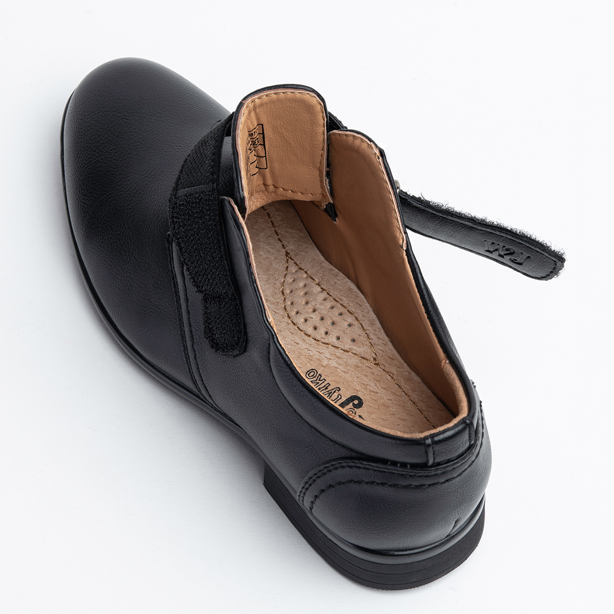 Półbuty buty wizytowe wew.skóra na rzep Wojtyłko Kod producenta 1387W