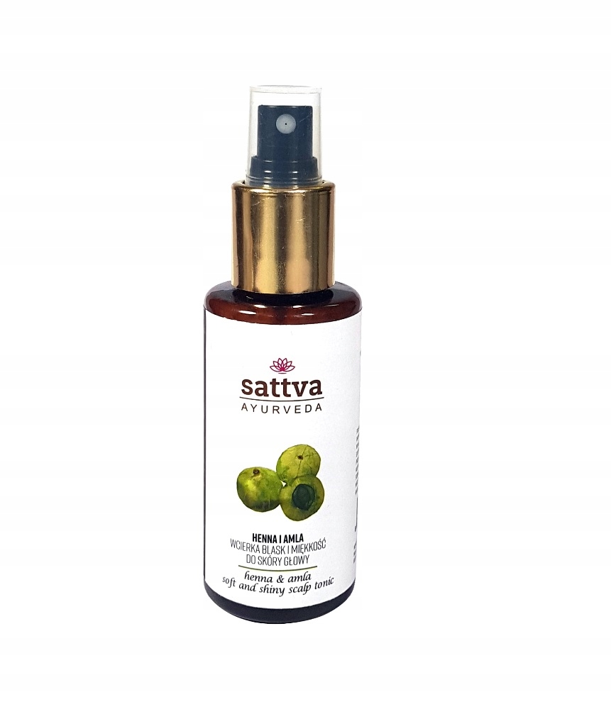 

Sattva wcierka do skóry głowy Henna Amla 100ml