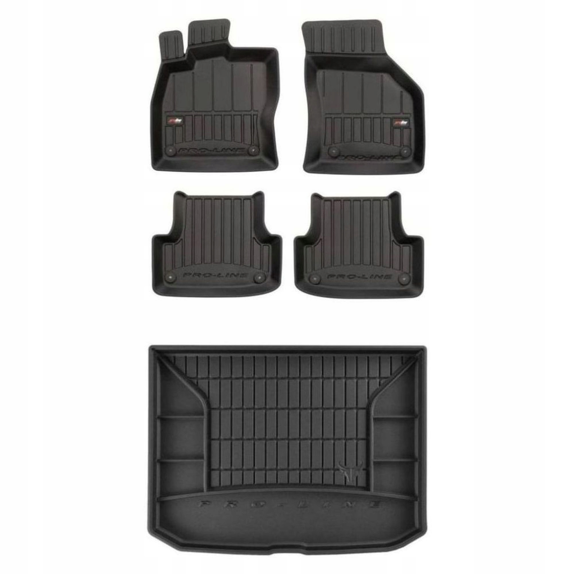 3D gumová sada koberců a rohožek Audi A3 Sportback 8V 2013-2020