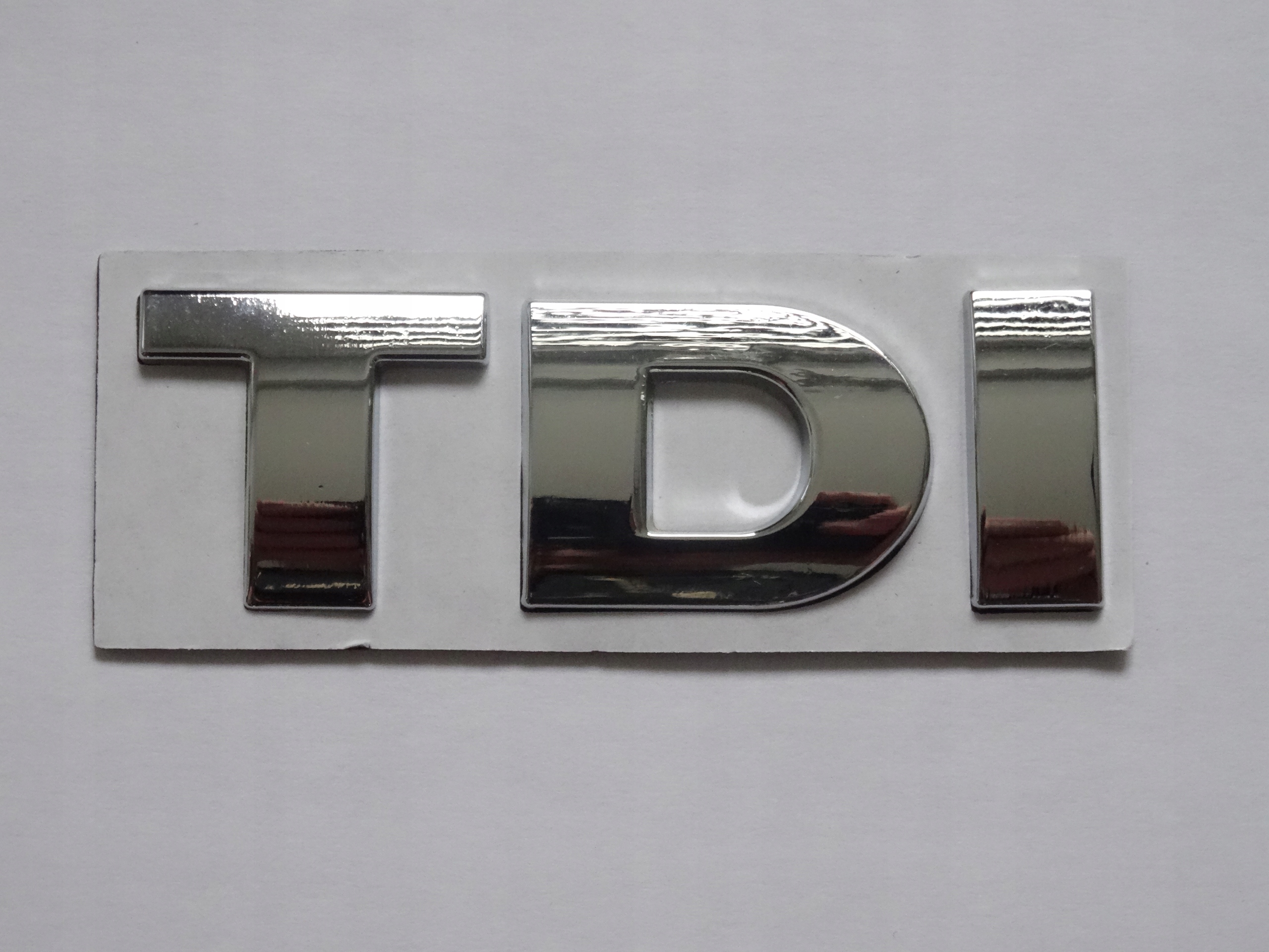 

Naklejka emblemat znaczek Tdi metalowy 4