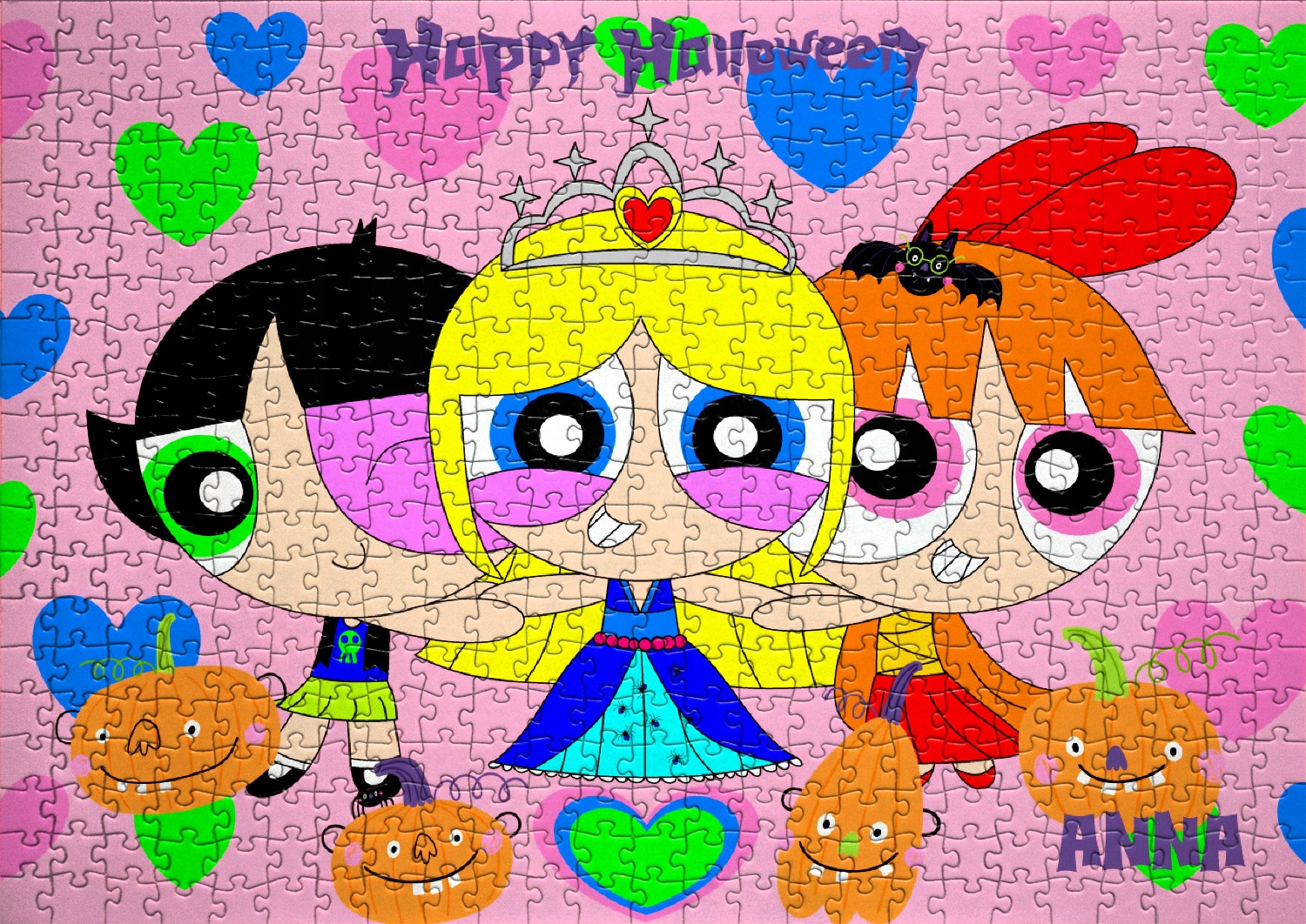 Puzzle bajkowe motywy Halloween + imię Gratis wzory 252el EAN (GTIN) 5906086053853