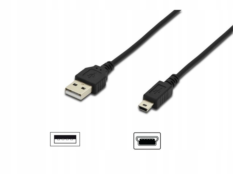Komplet kabli USB - do dysku, smartfona, tabletu, aparatu, laptopa itp. Producent Digitus