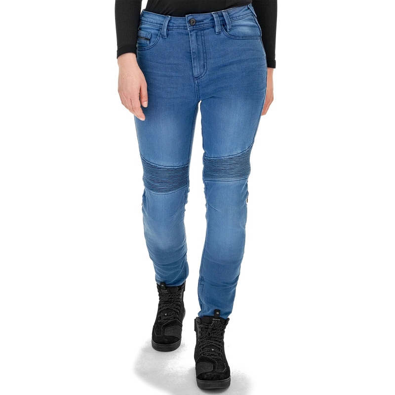 Dámske motocyklové džínsy Shima Zenith Lady Blue Monolayer Darčeky