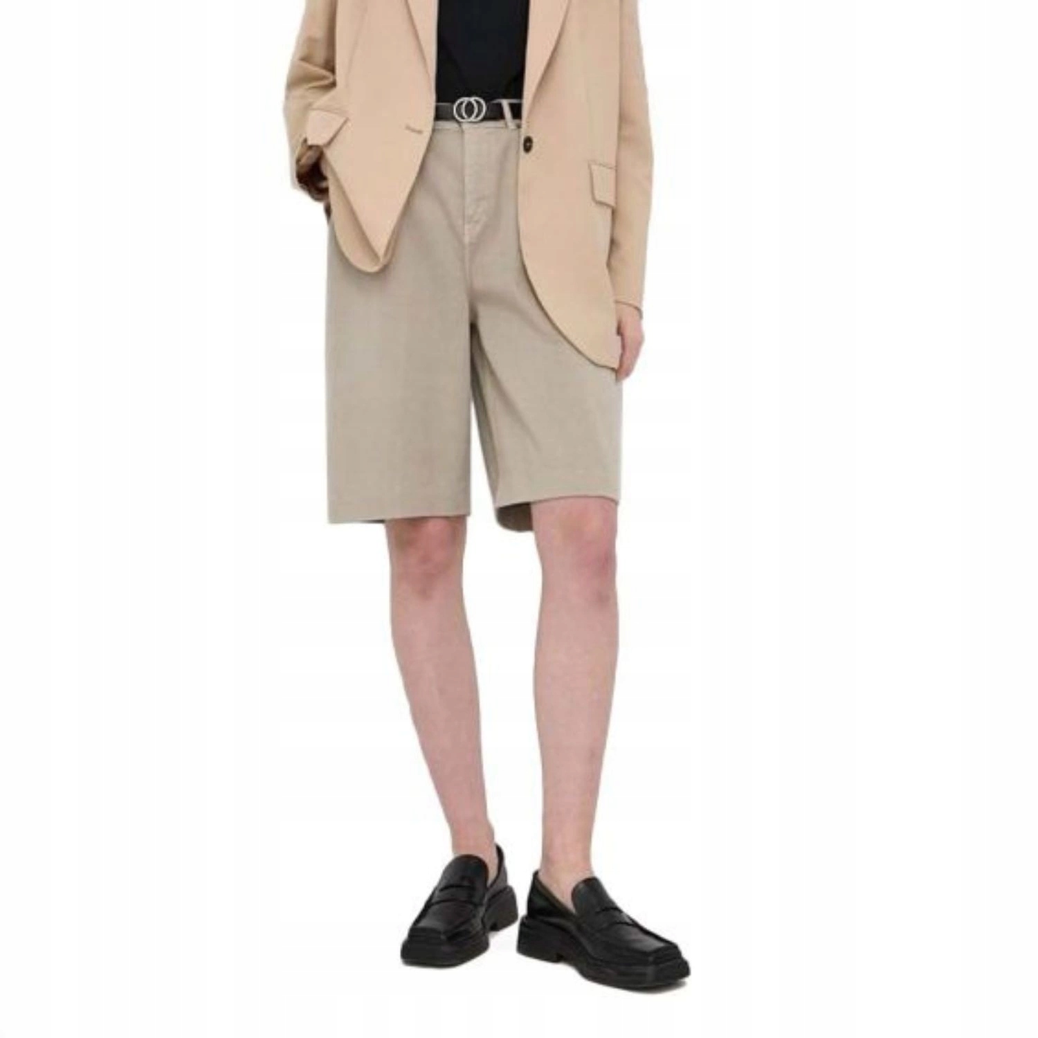 Dámské Kraťasy Trussardi, béžové, volné bermudy vel. W26