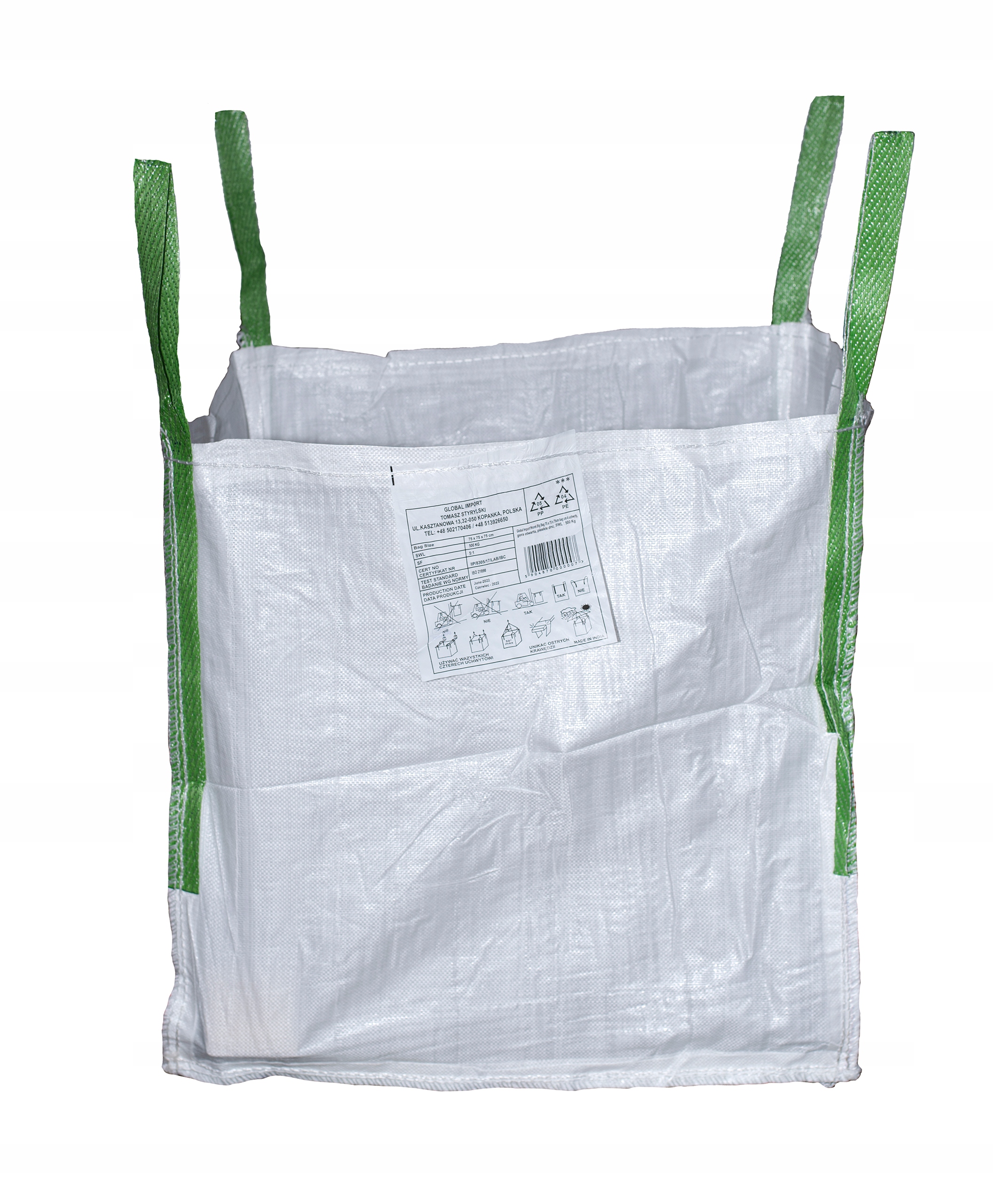 

Worki Big Bag 90x90x100cm Na Gruz,Śmieci 1000kg