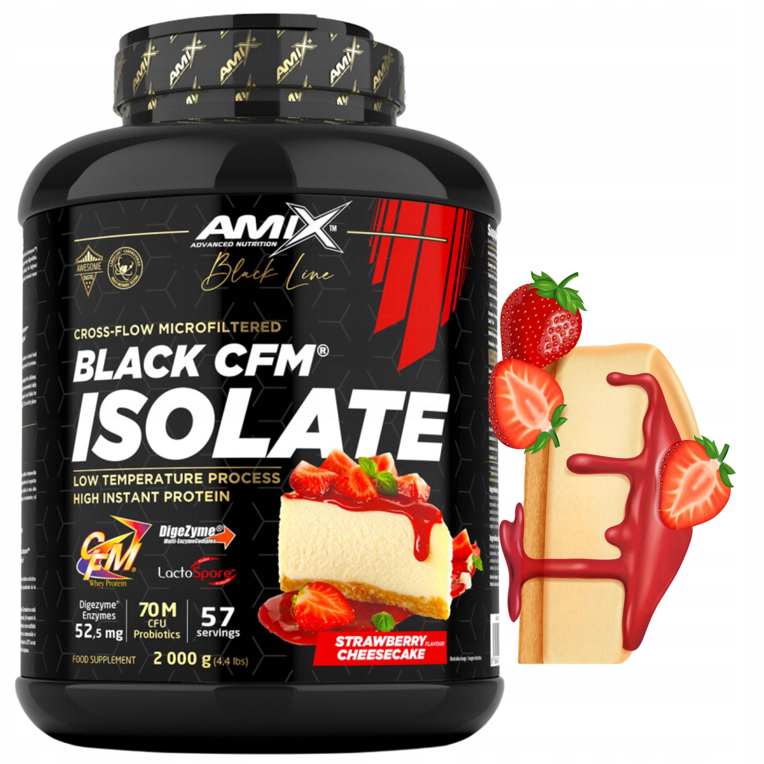 Protein Izolát Wpi Sýrovník Protein Protein Jahoda Cfm Amix 2 kg