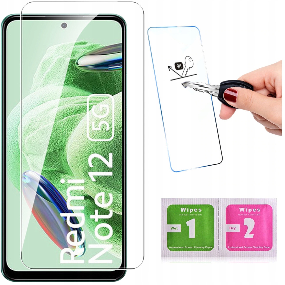 

Szkło Hartowane 9H do Xiaomi Redmi Note 12 5G