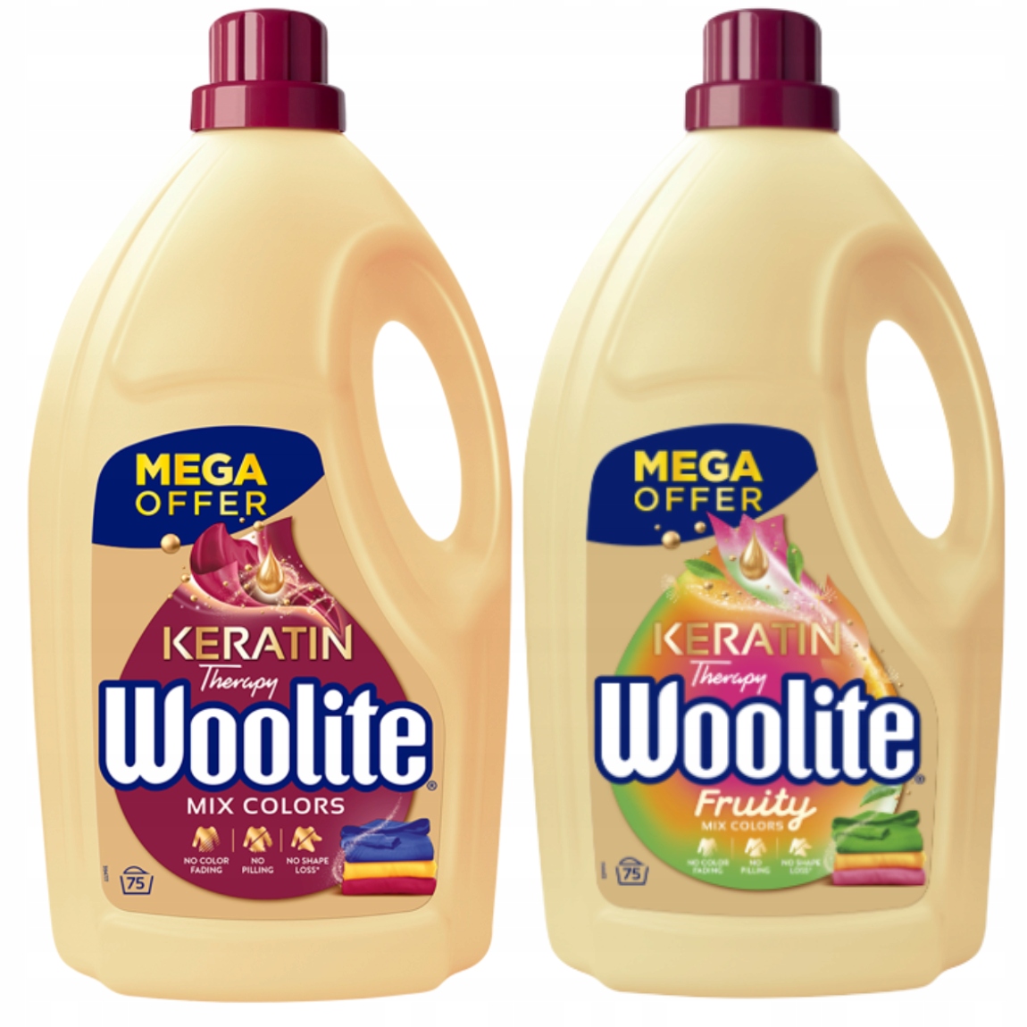 Levně Woolite Tekutý Prací Prostředek Na Prádlo A Tkaniny Barva Vůně Ochrana Keratin Therapy