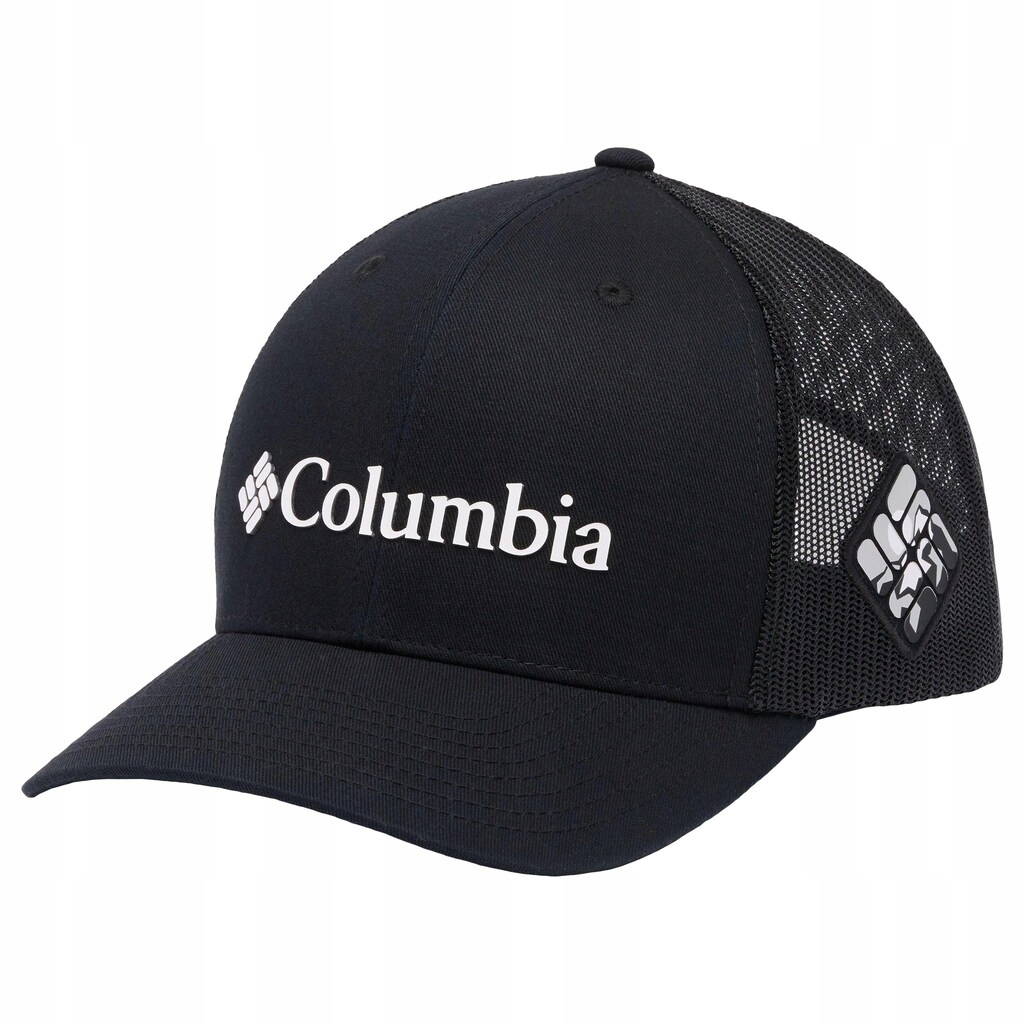 Kšiltovka baseballová se síťkou Columbia Mesh Snapback Logo černá