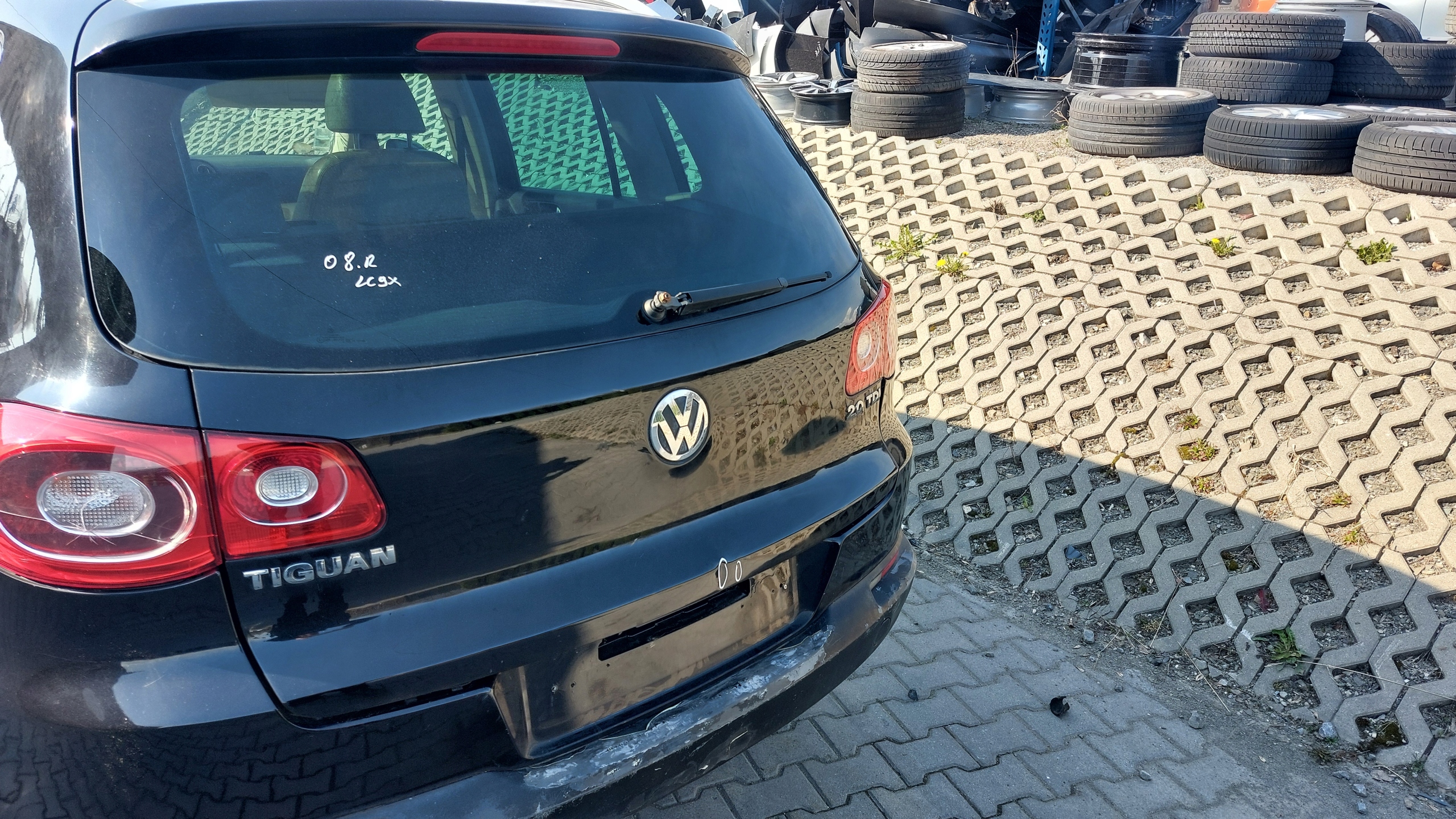 VW TIGUAN 1 5N 07-16r trunk door boot LC9X