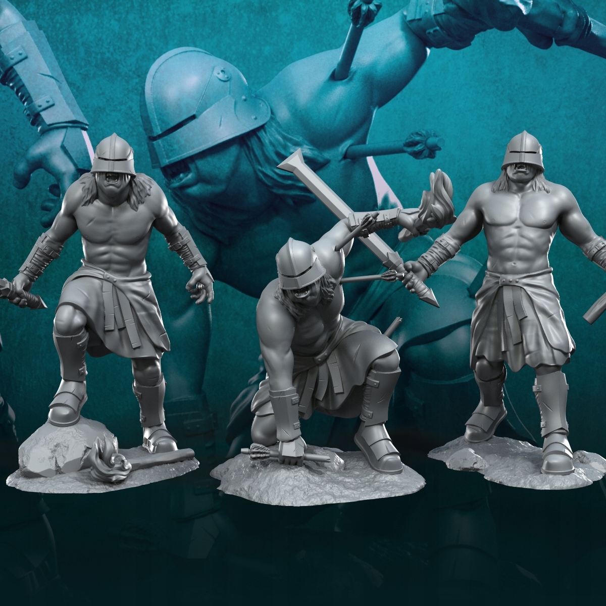 Extra Blood-Handed Berseker - x3 - 3dmonkeypl