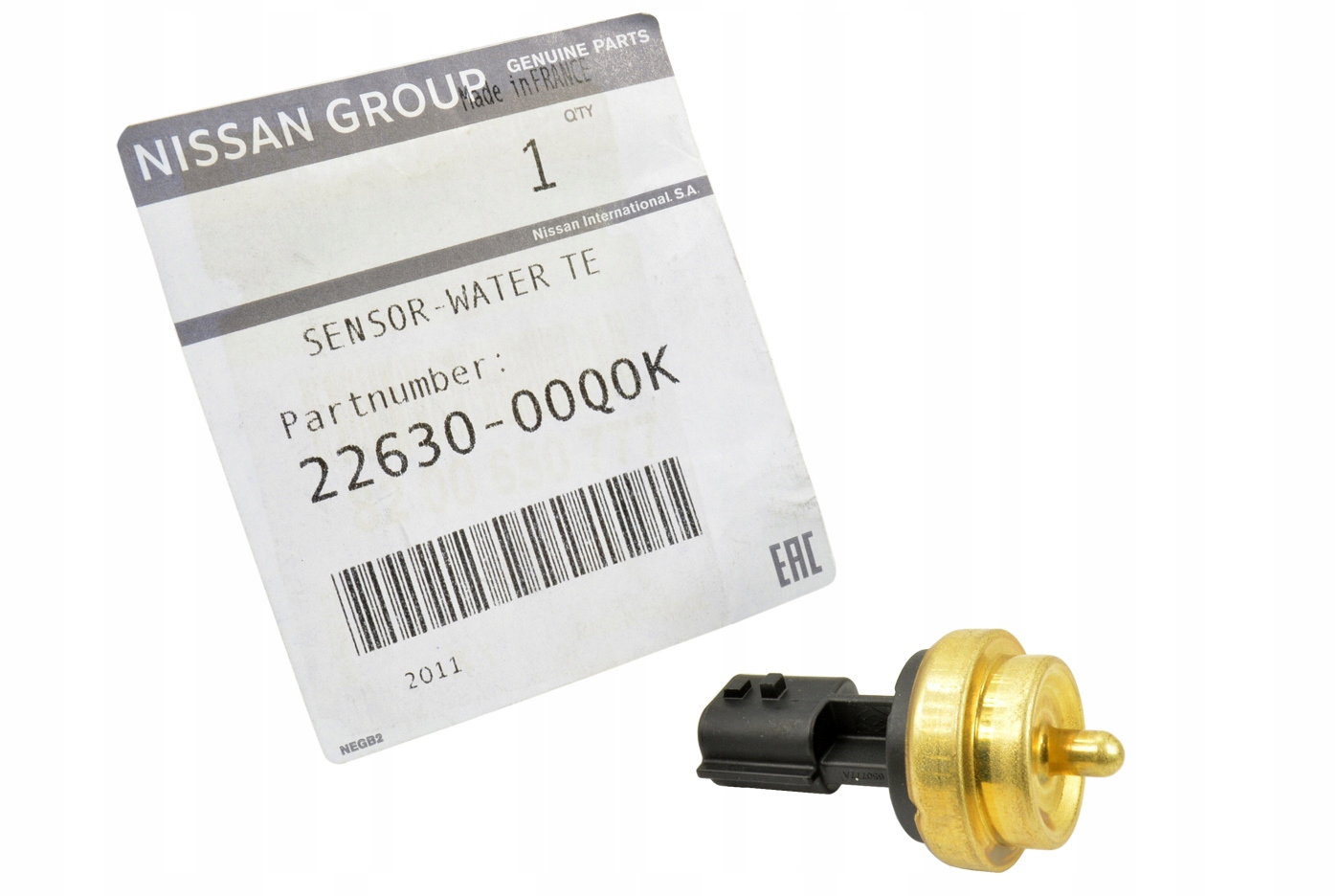 CZUJNIK TEMPERATURY PŁYNU LAGUNA II III ORYGINAŁ