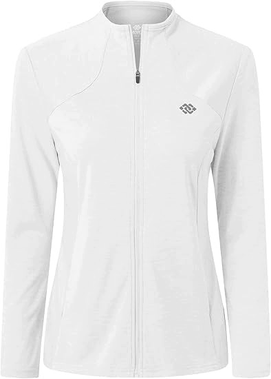 Sportovní Mikina Dámská 3XL Bílá Lehká Prodyšná na zip MoFiz
