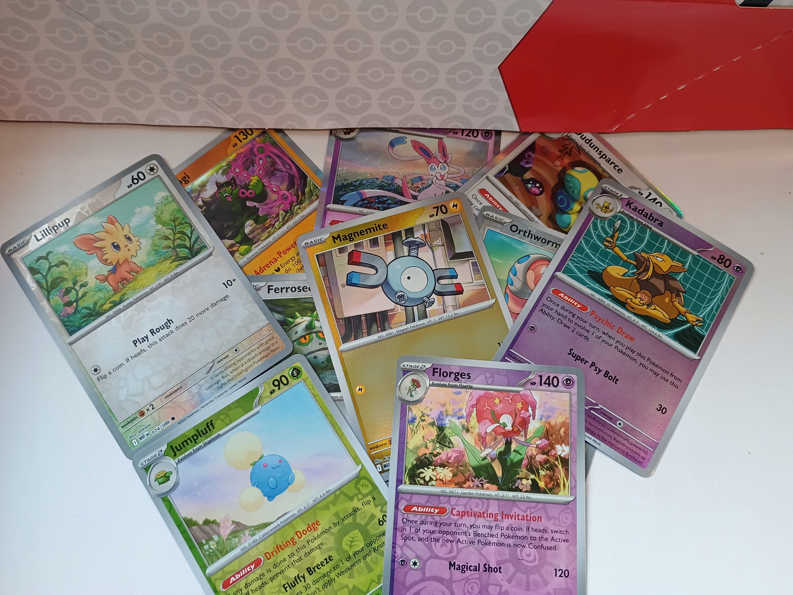 Zestaw 20 Oryginalnych kart Pokemon Reverse / Holo