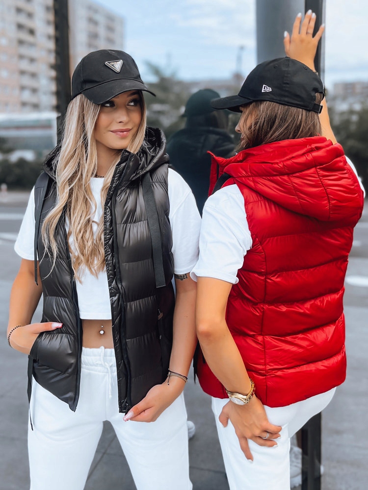 PIKOWANA KAMIZELKA DAMSKA Z KAPTUREM roz. L Marka Dstreet