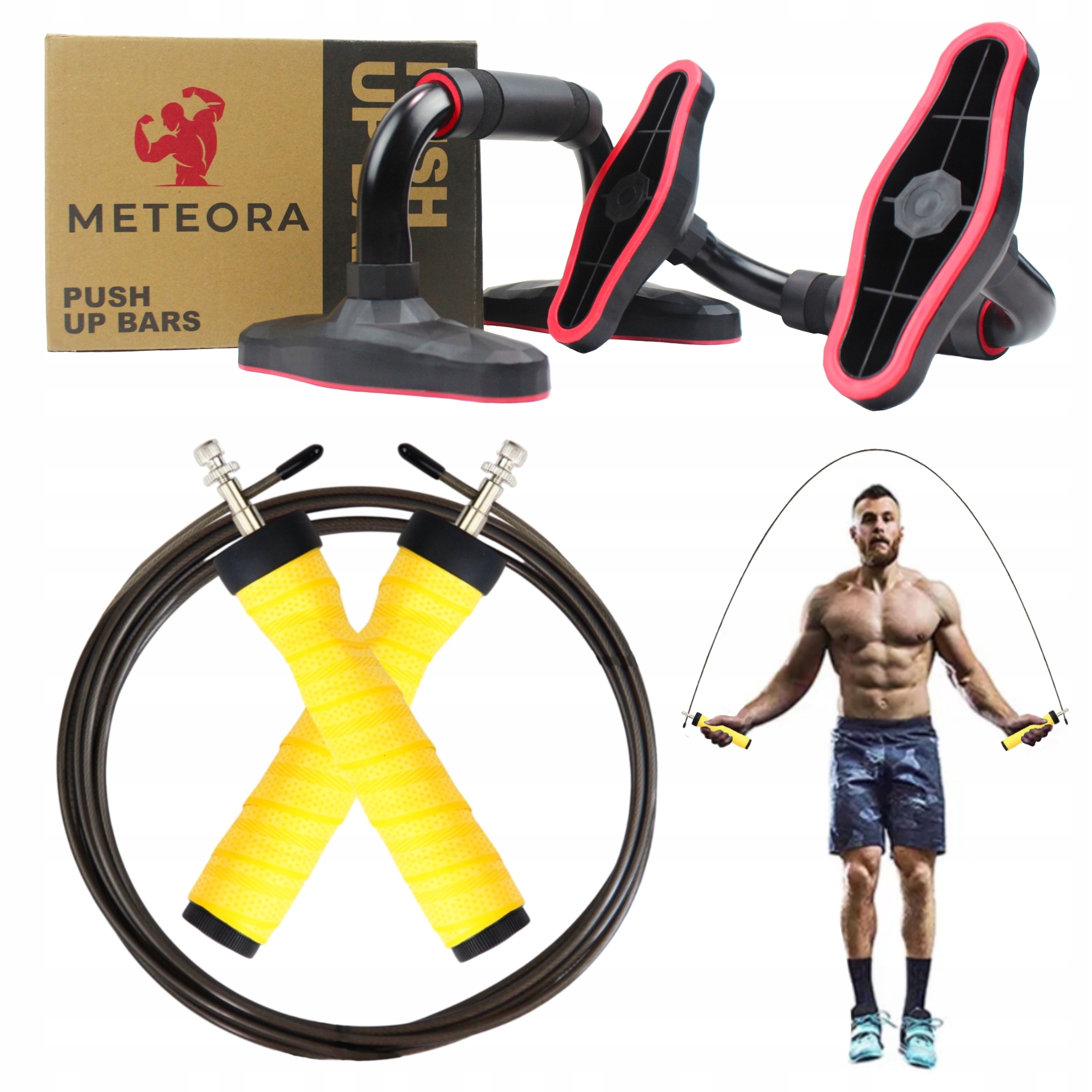 Skakanka Bokserska Profesjonalna Regulowana Z Łożyskami Odpowiedni Ciężar