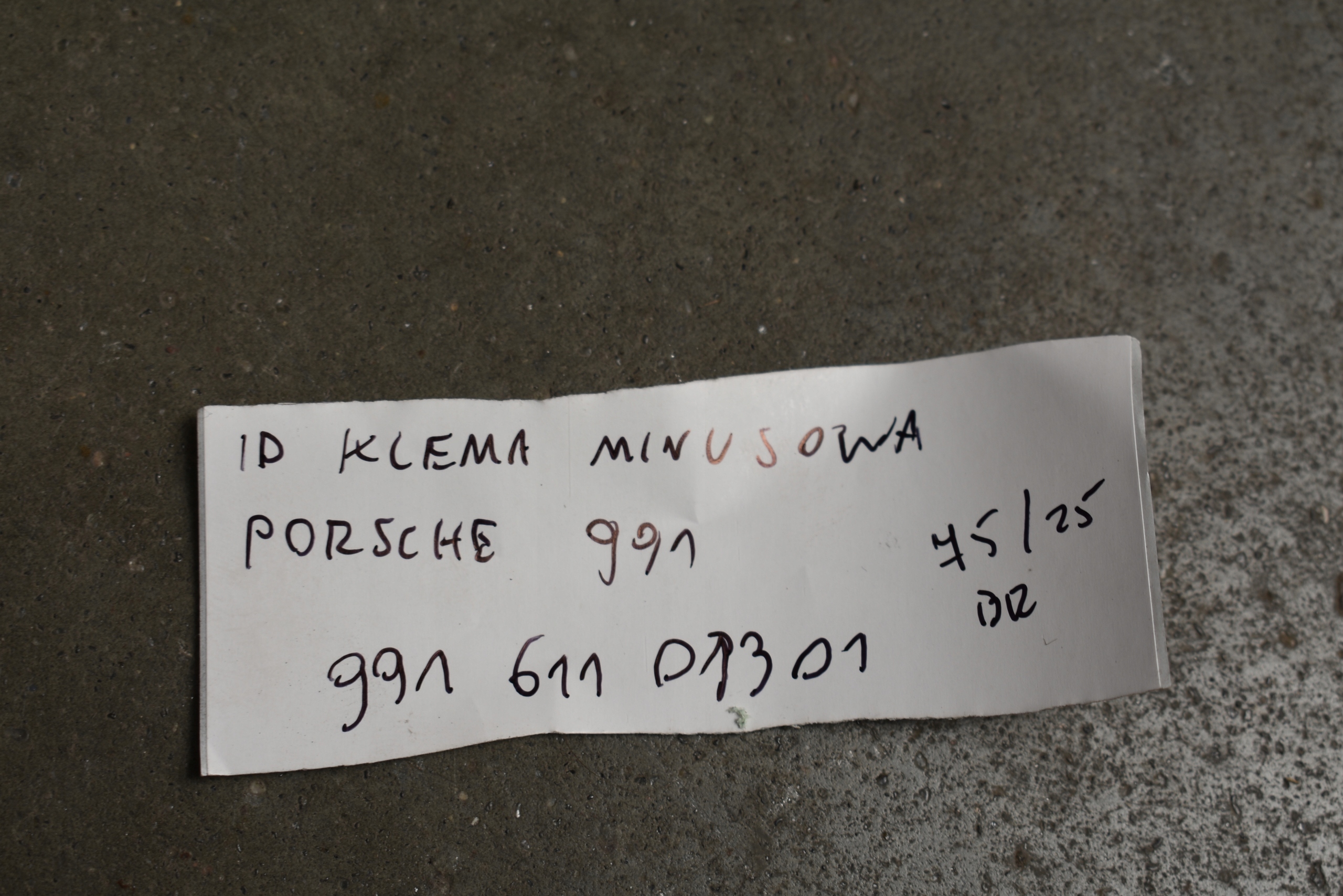 IDEALNA Batteriemanagement Sensor PORSCHE 991 1