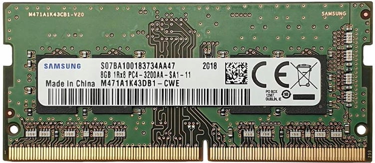 Nowa Pamięć Ram DDR4 Samsung 8GB 3200 MHz M471A1K43DB1-CWE