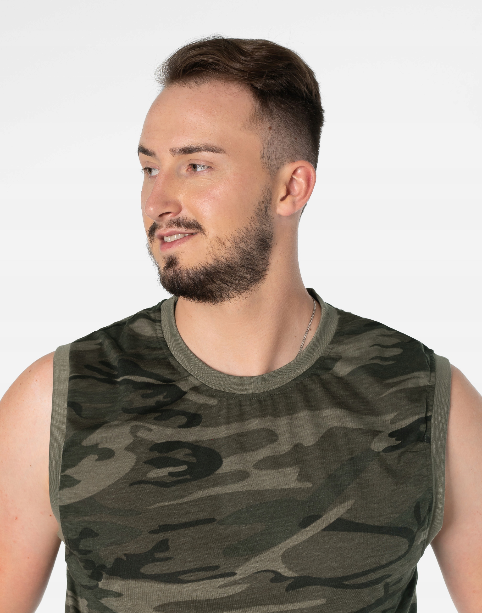 Koszulka Męska Bez Rękawów Tank Top Moro 077 r 5XL Rozmiar 5XL