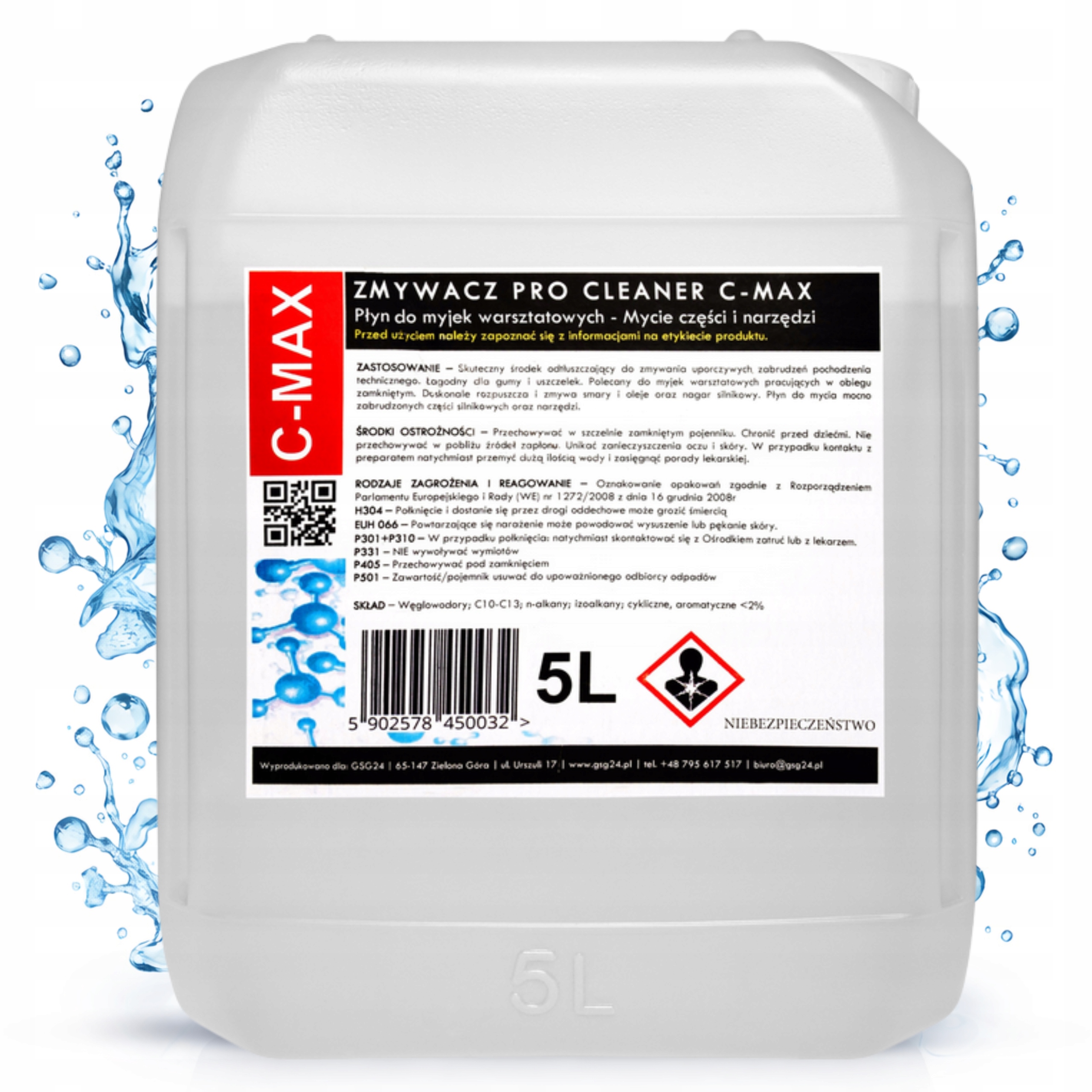 Tekutý Odstraňovač 5 L Pro Díly A Nástroje Do Dílenské Myčky, Prostředek Pro C-max