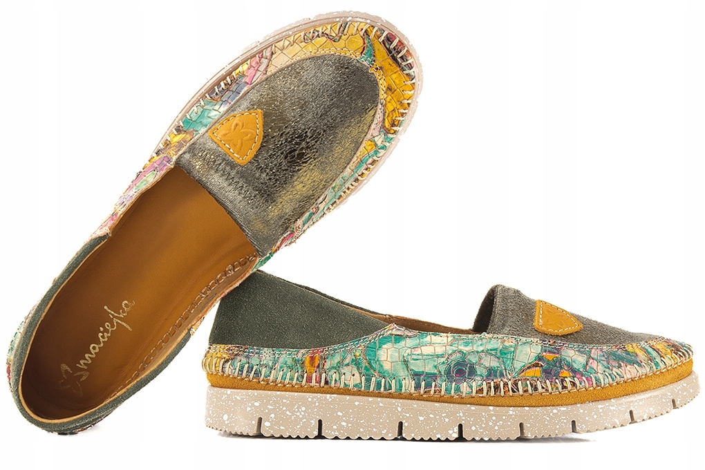 Maciejka 05434 Dámské Polobotky Espadrilky Balerínky