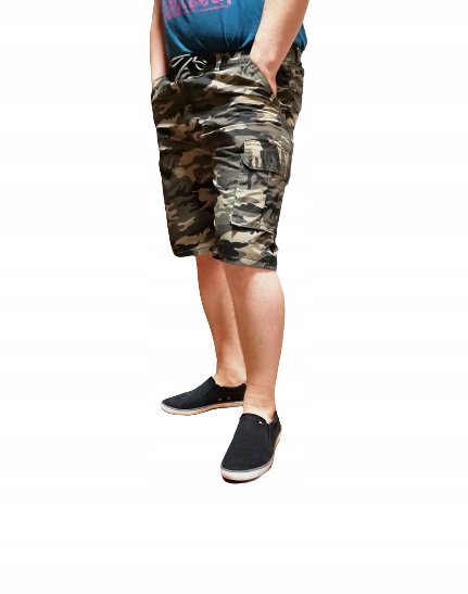 SPODENKI MĘSKIE BOJÓWKI ROBOCZE MORO ROZMIAR XL