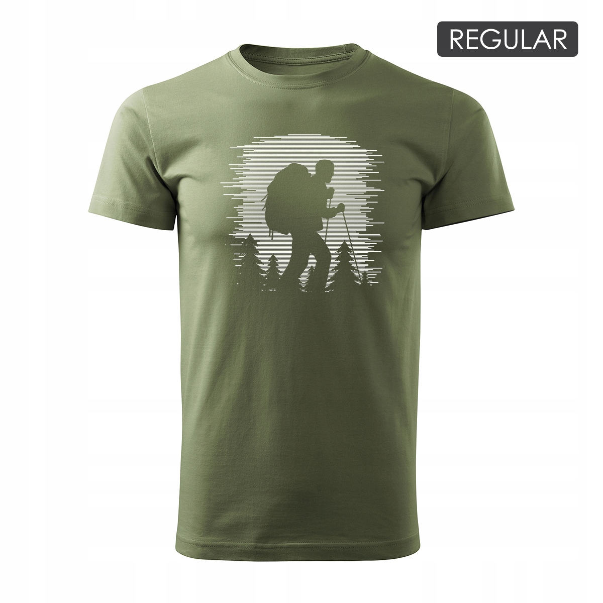 

Koszulka outdoor w góry dla turysty namiot Tatry
