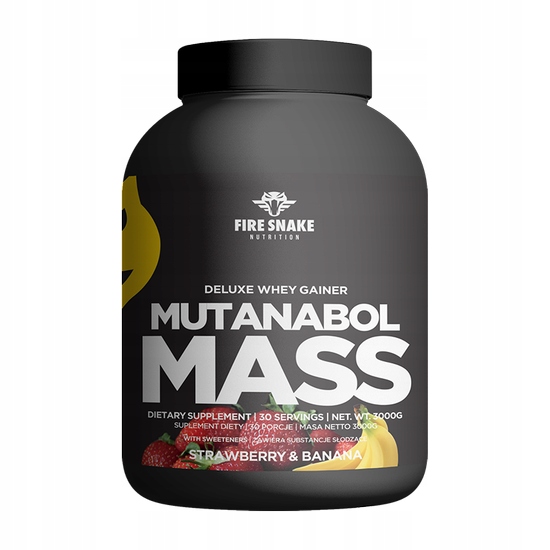 Firesnake Deli Whey Gainer 3000G Bílkovina Waxy Maize Mutanabol Mass Trusk-ban
