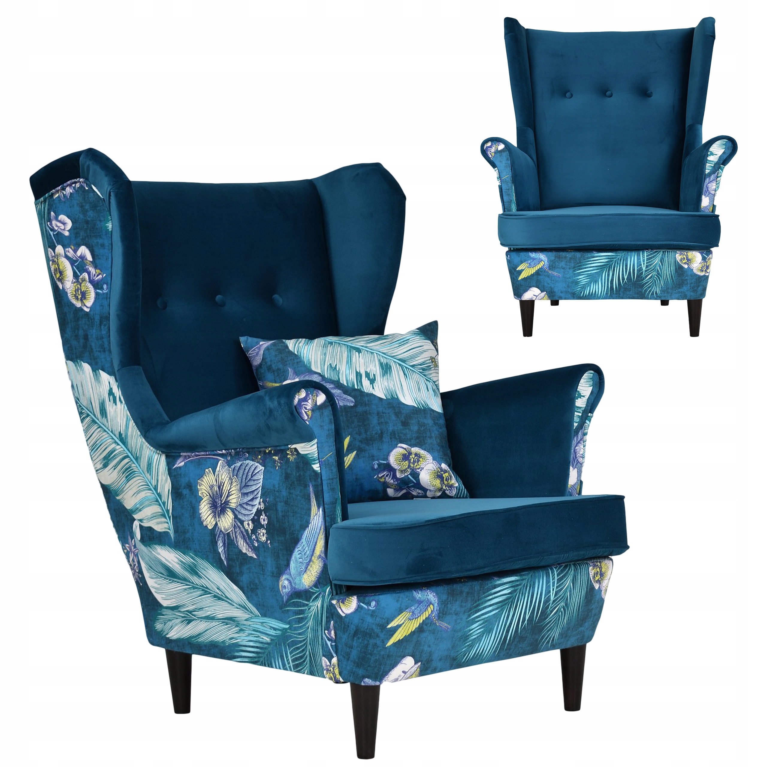 

Fotel uszak Ari Print Duo Family Meble
