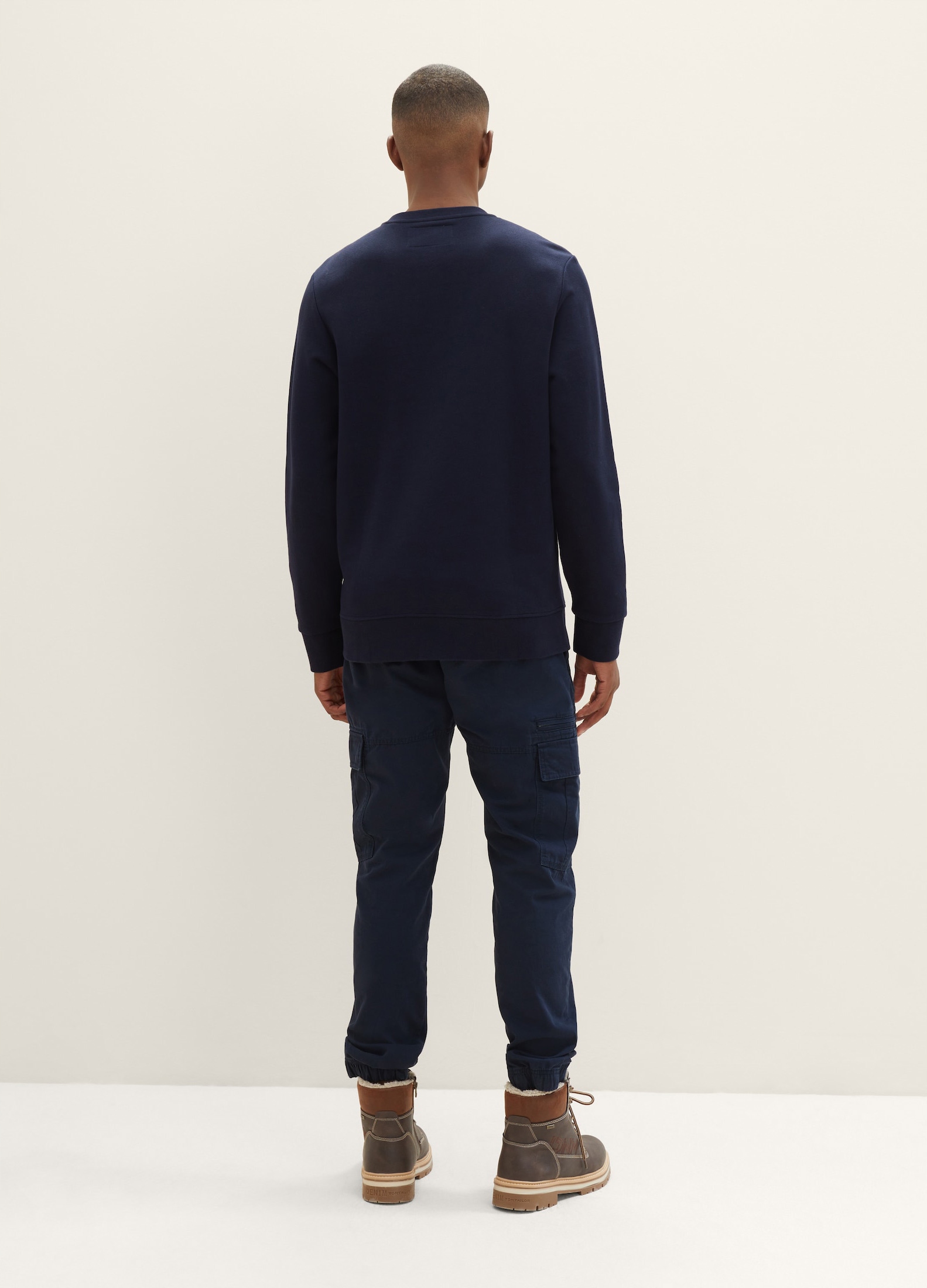 Tom Tailor Sweatshirt With A Print - Sky Captain B 14841430165