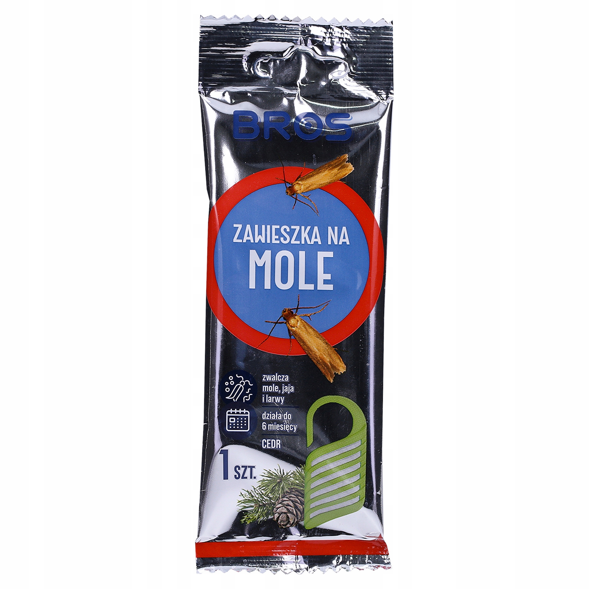 

Zawieszka Na Mole Do Szafy Odzieży Zapach Cedrowy