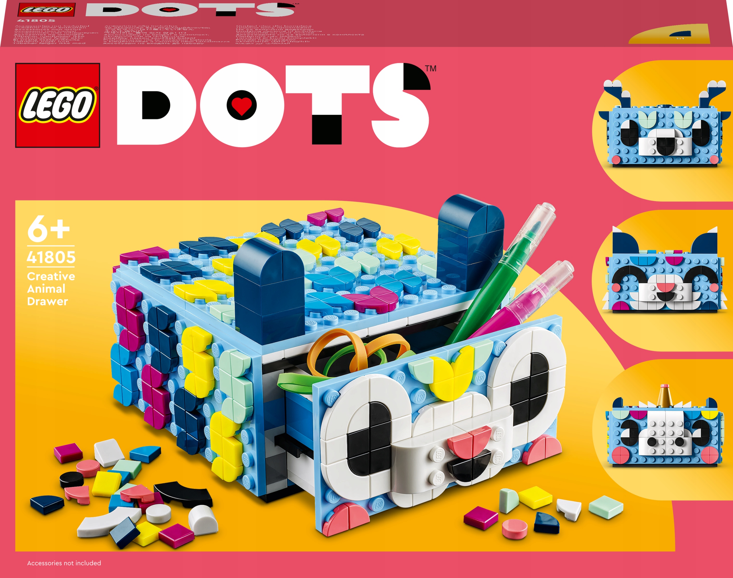 

Lego Dots Kreatywny zwierzak szuflada 41805