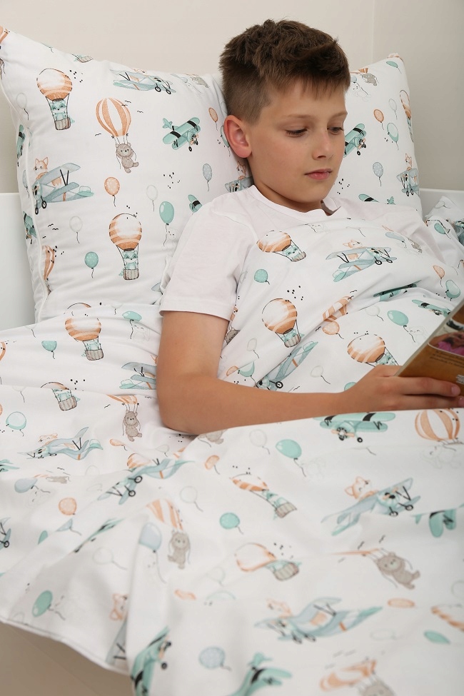 POŚCIEL DZIECIĘCA MŁODZIEŻOWA BABYMAM 140x200 cm Płeć chłopcy dziewczynki