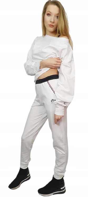 

Bluza dresowa Premium S biała Eva Design