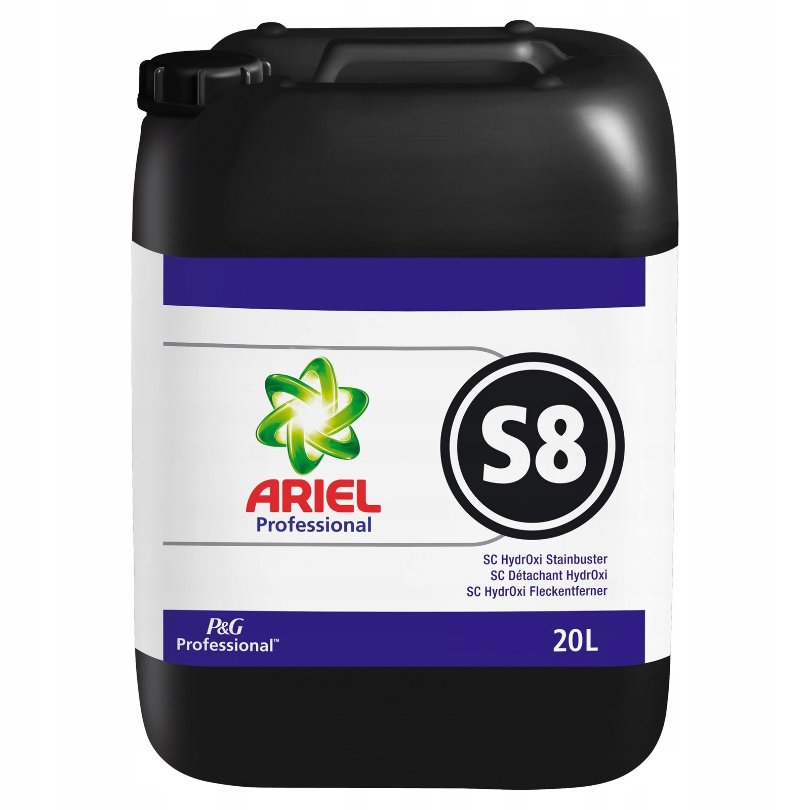 Ariel Profesional S8 Sc HydrOxi Odstraňovač skvrn pro odolné skvrny 20 l