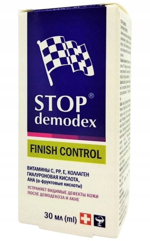 

Stop Demodex Żel do Twarzy Finish Control 30ml