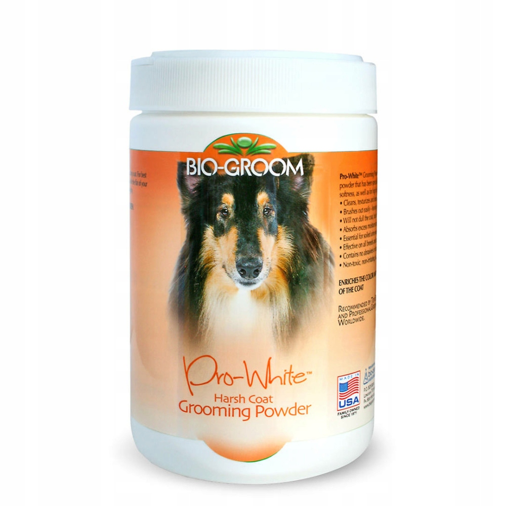 

Bio-Groom puder do twardej sierści 226 g