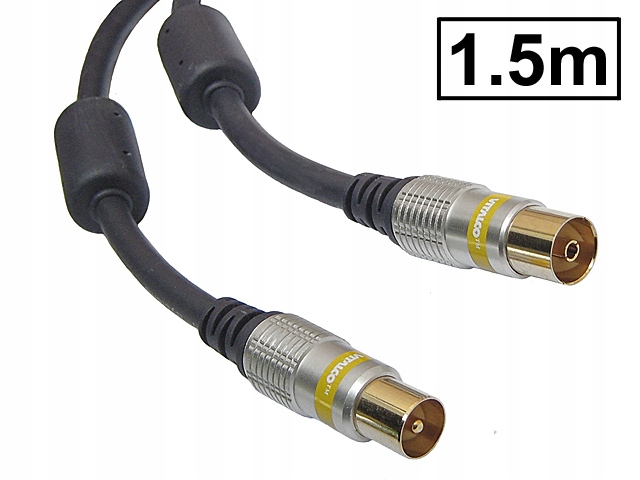 

Kabel antenowy Rf TV/wt-TV/gn Hq Vitalco 1.5m