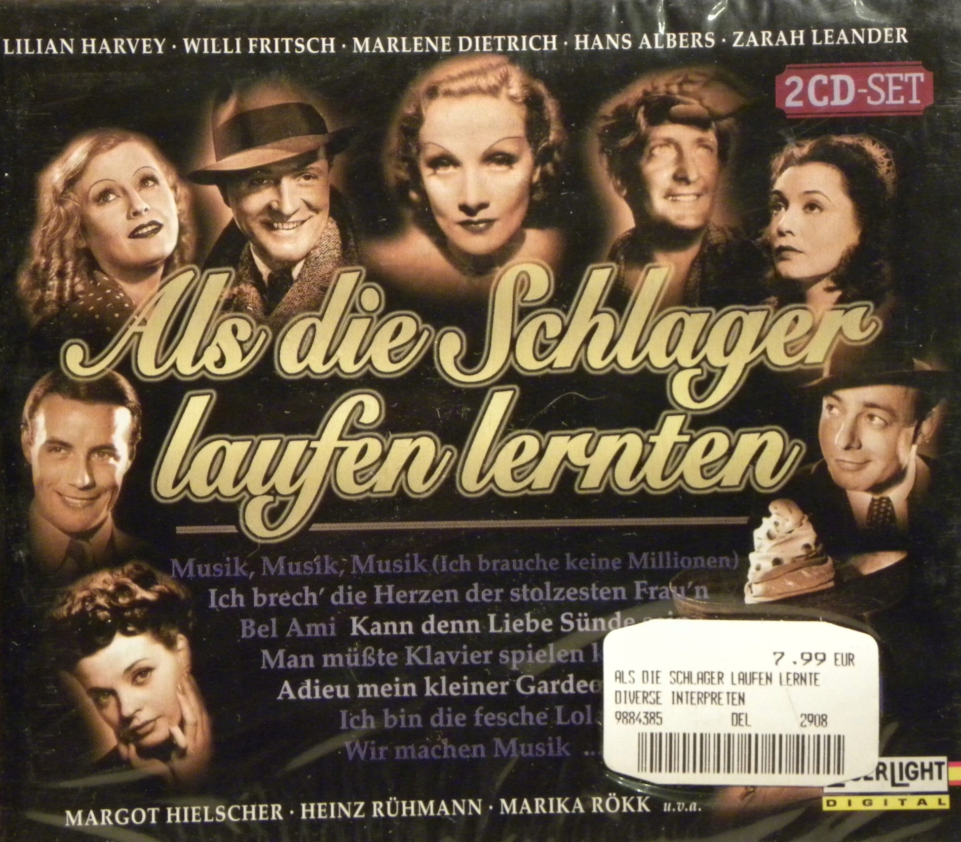 2 CD Nowy Als Die Schlager Laufen Lernten