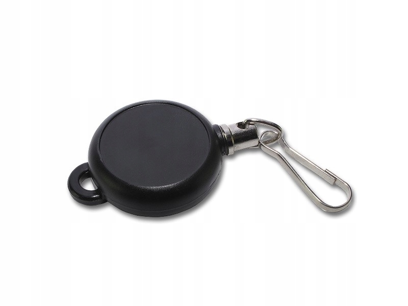 

Skipass plastikowy 35 mm ze stalowa linką Czarny