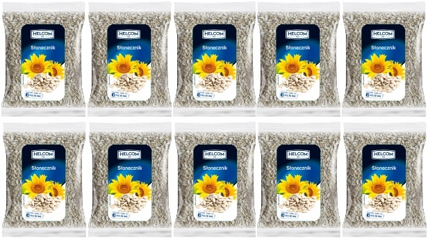 10x 1kg Helcom Słonecznik łuskany Karton