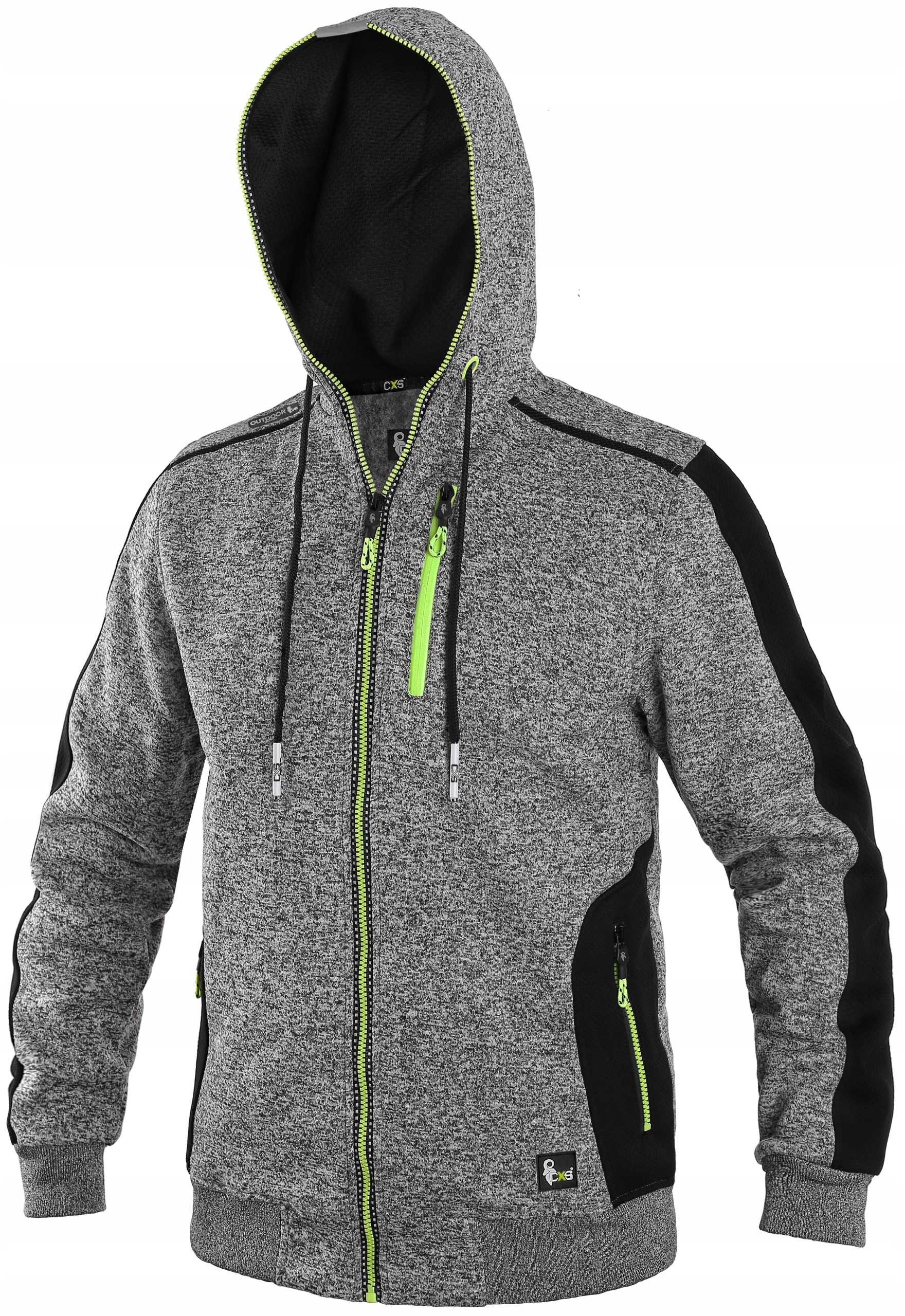 Cxs Indiana Ciepła Rozpinana Bluza Kurtka Robocza Ochronna Z Kapturem r. L