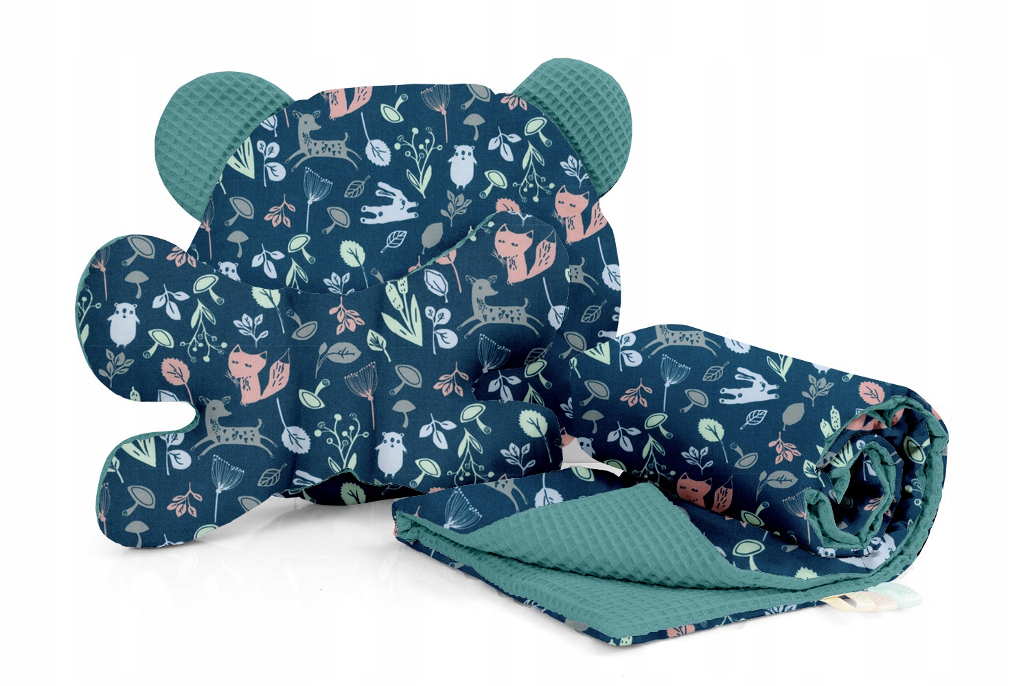 

Komplet Do Wózka Fotelika Kocyk 3W1 Motylek Wafel