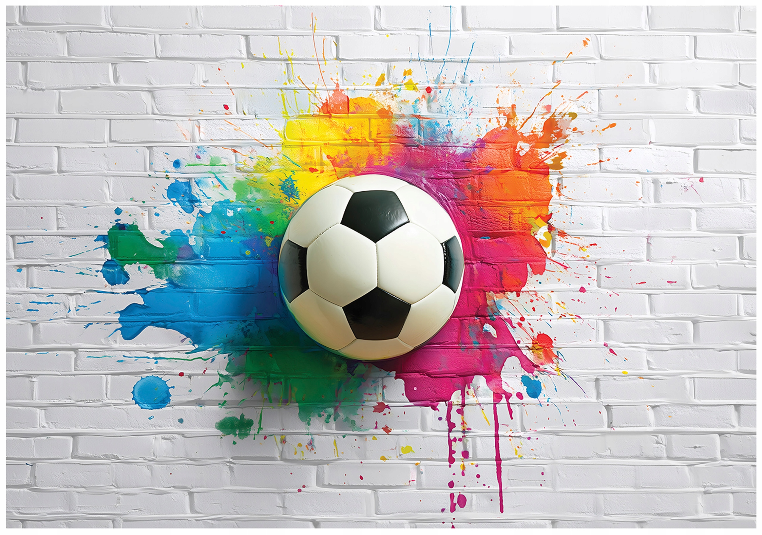 Fototapeta Pro Mládež Míč 3D Graffiti Do Mládežnického Pokoje 150x105