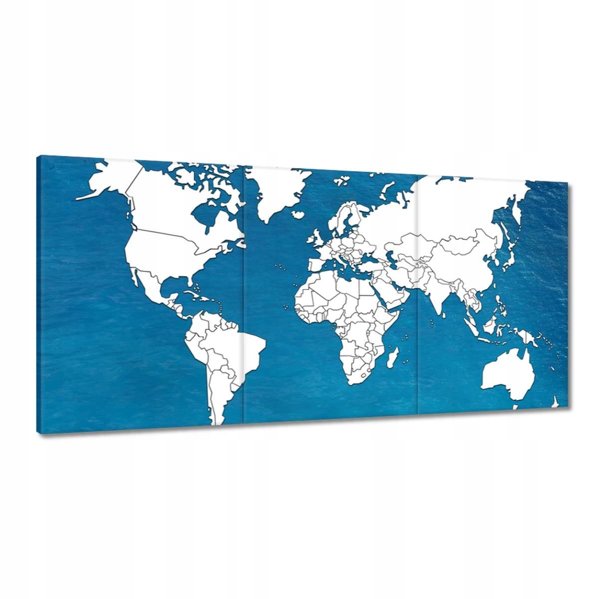 Obrazy 180x90 Mapa sveta